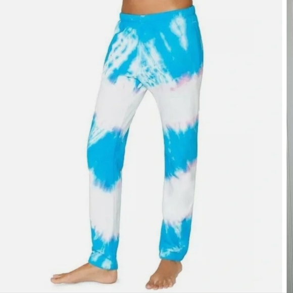 NWT SPIRITUAL GANGSTER LAGUNA TIE DYE RETRO BOYFRIEND FIT SWEATPANTS - Picture 7 of 9